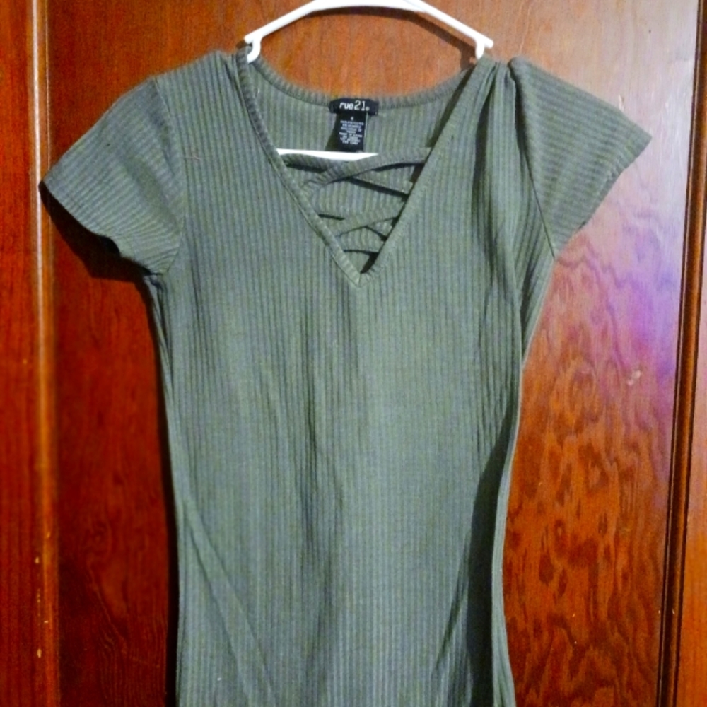 Olive shirt